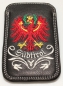 Lederhandytasche - Südtirol - schwarz