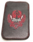 Lederhandytasche - Tirol - schwarz