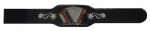 Lederarmband "Knopfharmonika" - schwarz/braun