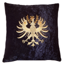 Kissen - Tiroler Adler - gold - schwarz