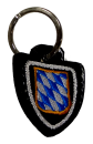 Schlüsselanhänger - Bayern - schwarz